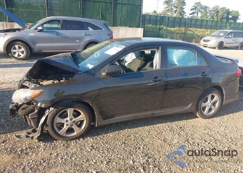 2012 Toyota Corolla S/Le from USA, damaged, VIN 2T1BU4EE6CC832476